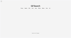 Desktop Screenshot of gif-search.com